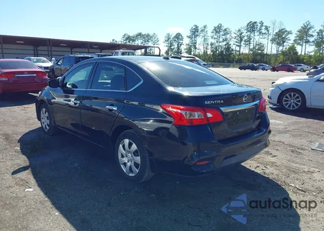 2017 Nissan Sentra Sv из США, поврежденный, VIN 3N1AB7AP1HL644336